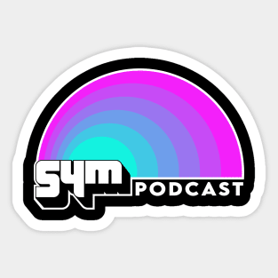 S4M Podcast Logo Sticker